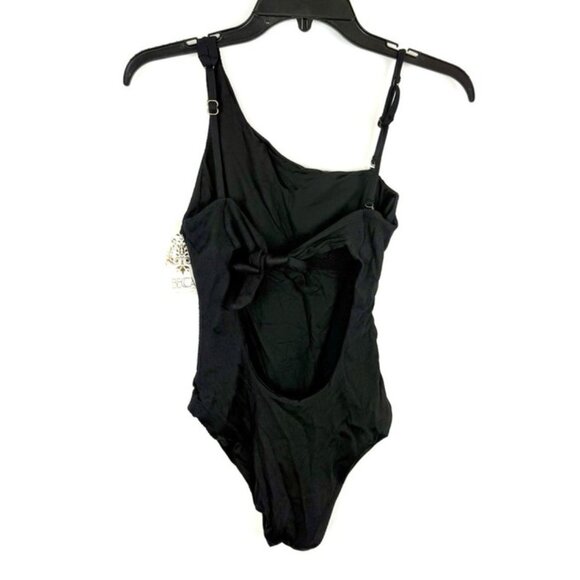Becca Women’s Black Low Back One Piece Swimsuit Size M - Picture 2 of 4